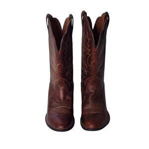 Ariat Women's Heritage Roper Western Boots Cowboy Cowgirl Size 7 B Brown